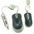 Silver 2 Port USB Mouse